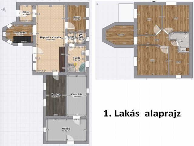 Családi ház + 3 lakás kiváló környéken eladó!